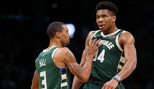 Die Bankspieler um George Hill machen nach MVP-Kandidat Giannis Antetokounmpo bislang den Unterschied in der Serie gegen die Boston Celtics.