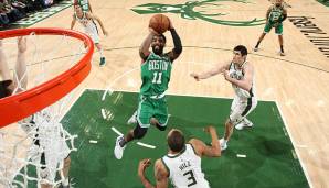 SECOND TEAM - Kyrie Irving (Guard, Boston Celtics): 23,8 Punkte, 6,9 Assists, 5 Rebounds, 48,7 Prozent FG, 40,1 Prozent 3 FG in 33 Minuten pro Partie (195 Stimmen).