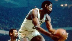 Platz 15: Bill Russell (Boston Celtics): 5,0 Assists im Schnitt in 17 Spielen in den Playoffs 1966.