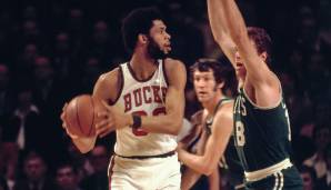 Platz 16: Kareem Abdul-Jabbar (Milwaukee Bucks): 4,9 Assists im Schnitt in 16 Spielen in den Playoffs 1974.