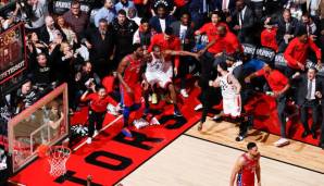 Der Jubel bricht los! Die Toronto Raptors stehen in den Conference Finals