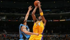 Platz 7: Kobe Bryant (1996-2016) - 48 verwandelte Dreier - Team: Lakers.