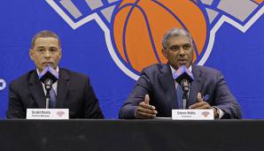 Scott Perry und Steve Mills sind die Verantwortlichen bei den New York Knicks