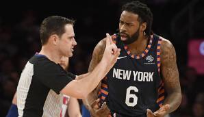 Platz 6: DeAndre Jordan (New York Knicks, Alter: 30) - Status: Unrestricted / Gehalt 2018/19: 22,9 Mio. Dollar / Stats: 11 Punkte, 13,1 Rebounds, 1,1 Blocks