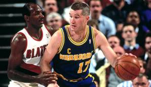 Platz 22: Chris Mullin (von 1986 bis 2001 im Trikot der Warriors und Pacers) - 3450 Assists in 986 Spielen.