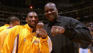 Kobe Bryant und Shaquille O'Neal triezen sich auch nach der Karriere noch gegenseitig.