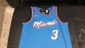 MIAMI HEAT: Sollte sich dieser Leak vom neuen "Vice"-Jersey der Heat bestätigen, würde Miami diese Saison erstmals in einem himmelblauen Trikot dieser Serie auflaufen.