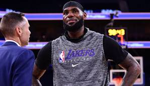 Die Los Angeles Lakers um LeBron James treffen in Shanghai auf die Brooklyn Nets.