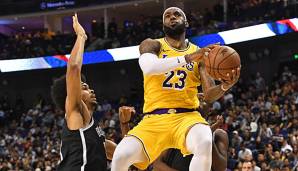 Im zweiten Preseason-Spiel mussten LeBron James und die Lakers die erste Niederlage hinnehmen.
