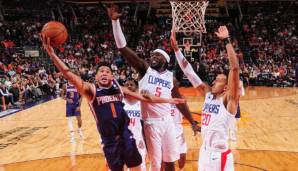 Devin Booker führte die Phoenix Suns zum Sieg gegen die L.A. Clippers.