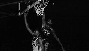 Platz 1: Wilt Chamberlain (Philadelphia Warriors): 43 Punkte gegen die New York Knicks im Jahr 1959.