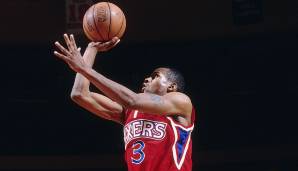 Platz 6: Allen Iverson (Philadelphia 76ers): 30 Punkte gegen die Milwaukee Bucks im Jahr 1996.