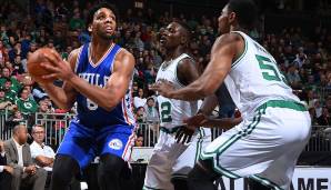 Platz 17: Jahlil Okafor (Philadelphia 76ers): 26 Punkte gegen die Boston Celtics im Jahr 2015.