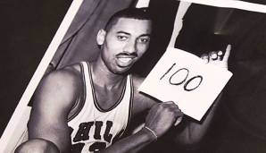 Platz 2: Wilt Chamberlain (Philaldelphia Warriors): 28 verwandelte Freiwürfe (32 Versuche) am 2. März 1962 gegen die New York Knicks - insgesamt 100 Punkte.