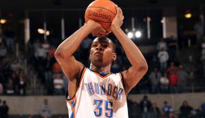 Platz 10: Kevin Durant (Oklahoma City Thunder): 24 verwandelte Freiwürfe (26 Versuche) am 23. Januar 2009 gegen die L.A. Clippers - insgesamt 46 Punkte.