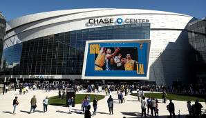 ARENA - Chase Center: Auch das muss noch erwähnt werden. Die Warriors haben die legendäre Oracle Arena verlassen und spielen nun im brandneuen Chase Center auf der anderen Seite der Bay - in San Francisco.