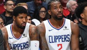 Kawhi Leonard und Paul George sind das neue Star-Duo der L.A. Clippers.