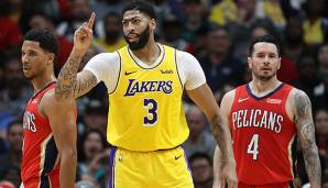 Die Los Angeles Lakers haben die New Orleans Pelicans geschlagen.