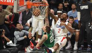 Kawhi Leonard und die L.A. Clippers gewinnen einen Overtime-Krimi gegen die Celtics.