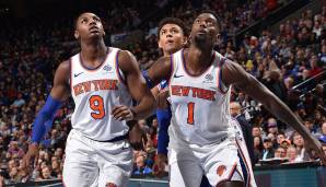Platz 25: New York Knicks - Net-Rating: -7 (Offensiv-Rating: 103,2 - Defensiv-Rating: 110,3)