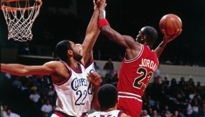 Platz 2: MICHAEL JORDAN (Chicago Bulls) - 369 Punkte in der Saison 1986/87.
