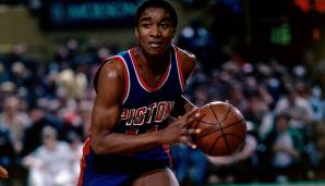 Platz 13: Isiah Thomas (Detroit Pistons) - 21 Jahre und 351 Tage - Platz 16 im MVP-Voting von 1983.