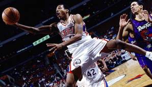 Platz 11: Allen Iverson (Philadelphia 76ers) - 21 Jahre und 317 Tage - Platz 17 im MVP-Voting von 1997.