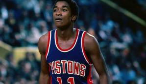 Platz 4: Isiah Thomas (Detroit Pistons) - 20 Jahre und 353 Tage - Platz 17 im MVP-Voting von 1982.