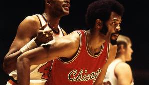 Platz 10: ARTIS GILMORE (1976-1988) - 15.579 Punkte für die Bulls, Spurs und Celtics.