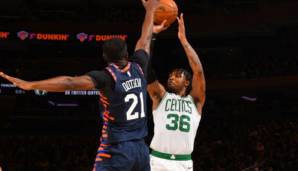 Marcus Smart zeigt bisher eine bärenstarke Saison für die Boston Celtics.