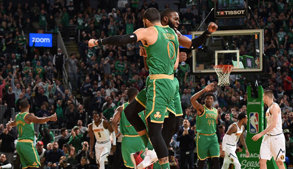 Jayson Tatum und Jaylen Brown sind mitverantwortlich für den starken Saisonstart der Boston Celtics.