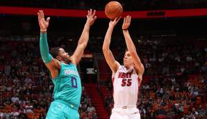 Platz 3: Duncan Robinson (Miami Heat) - 60,9 Prozent (14/23).
