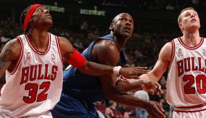 PLATZ 5: Chicago Bulls - 24,7 Prozent FG (22/89 aus dem Feld) am 19. Januar 2002 gegen die Washington Wizards (69:77).