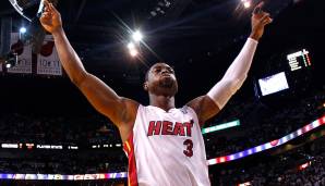 SECOND TEAM - GUARDS: Dwyane Wade (Miami Heat/Chicago Bulls/Cleveland Cavaliers): 4604 Punkte.