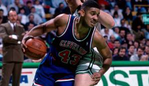 Platz 27: Cleveland Cavaliers in der Saison 1991/92 - Offensiv-Rating von 113,9 - Bilanz: 57-25, Aus in den Conference Finals gegen die Chicago Bulls (2-4).