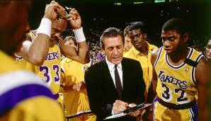Platz 25: Los Angeles Lakers in der Saison 1984/85 - Offensiv-Rating von 114,1 - Bilanz: 62-20, NBA CHAMPION (4-2 gegen die Boston Celtics).