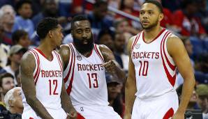 Platz 13: Houston Rockets in der Saison 2016/17 - Offensiv-Rating von 114,7 - Bilanz: 55-27, Aus in den Conference Semifinals gegen die San Antonio Spurs (2-4).