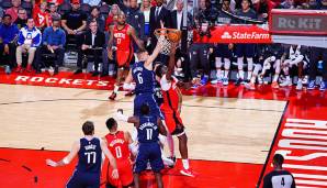 Platz 2: Clint Capela (Houston Rockets) - 23 Rebounds am 24. November 2019 gegen die Dallas Mavericks.