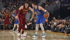 Platz 2: Luka Doncic (Dallas Mavericks) - 15 Assists am 3. November 2019 bei den Cleveland Cavaliers.