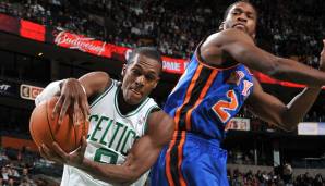 Platz 2: Rajon Rondo (Boston Celtics) - 24 Assists am 29. Oktober 2010 gegen die New York Knicks.