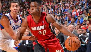 STEALS - Platz 3: Michael Carter-Williams (Philadelphia 76ers) - 9 Steals am 30. Oktober 2013 gegen die Miami Heat.