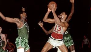 Platz 2: Wilt Chamberlain (Philadelphia Warriors) im Jahr 1962/63: 31,82 PER (Höchste Auszeichnung: All-NBA Second Team)