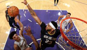 Platz 4: Anthony Davis - 1.198 Blocks in 495 Spielen - Teams: Pelicans, Lakers.