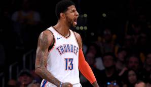SMALL FORWARD - Platz 10: Paul George (2010-heute) - 144,5 Mio. - Teams: Pacers, Thunder, Clippers.