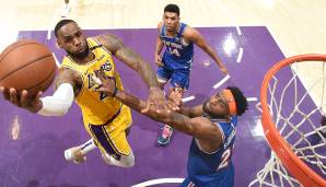 Platz 1: LeBron James (Los Angeles Lakers) - 4.747.887 Stimmen.