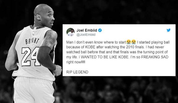 Nba Reaktionen Zum Tod Von Kobe Bryant Kobe Ist Fur Viele Ihr Jordan
