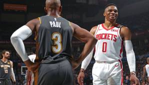 Platz 5 (35): RUSSELL WESTBROOK - 23.298 Punkte - Teams: Thunder, Rockets, Wizards, Lakers