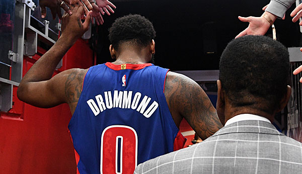 Andre Drummond wird wohl bei den Detroit Pistons bleiben.