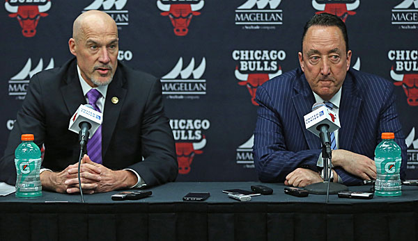 John Paxson und Gar Forman leiten das Front Office der Bulls seit 2009.