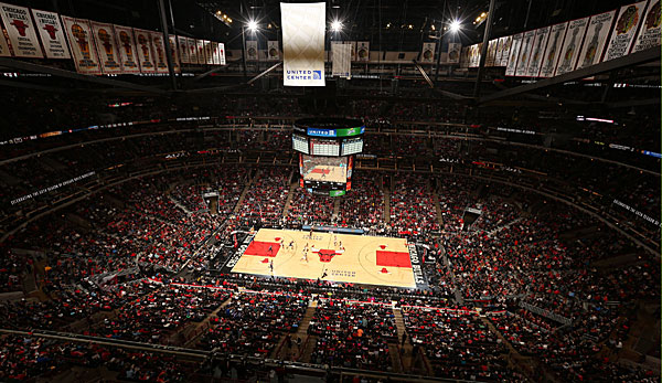 Das United Center in Chicago ist der Austragungsort für das All-Star Game 2020.
